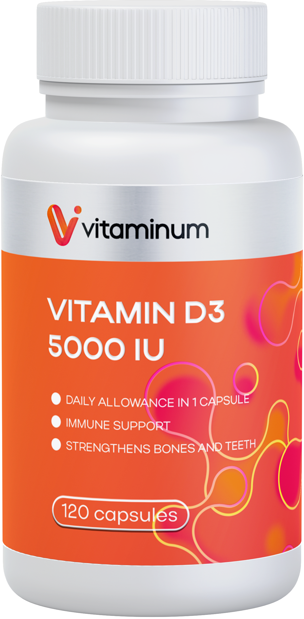  Vitaminum ВИТАМИН Д3 (5000 МЕ) 120 капсул 260 мг  в Ялуторовске